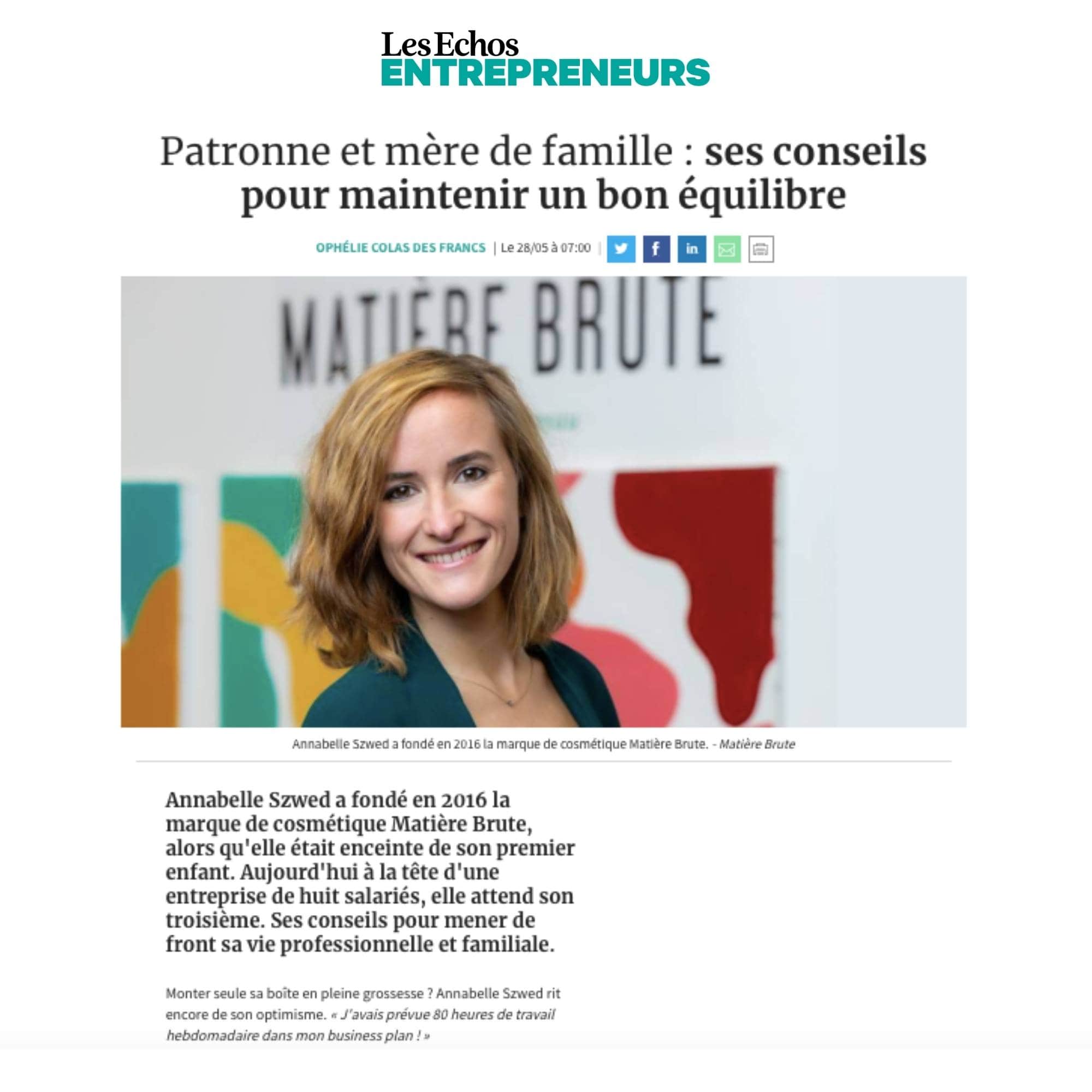 Les Echos Entrepreneurs